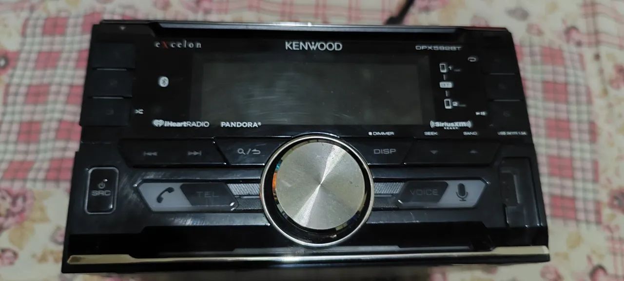 Multimídia Kenwood DPX502BT original na linha troller e toda