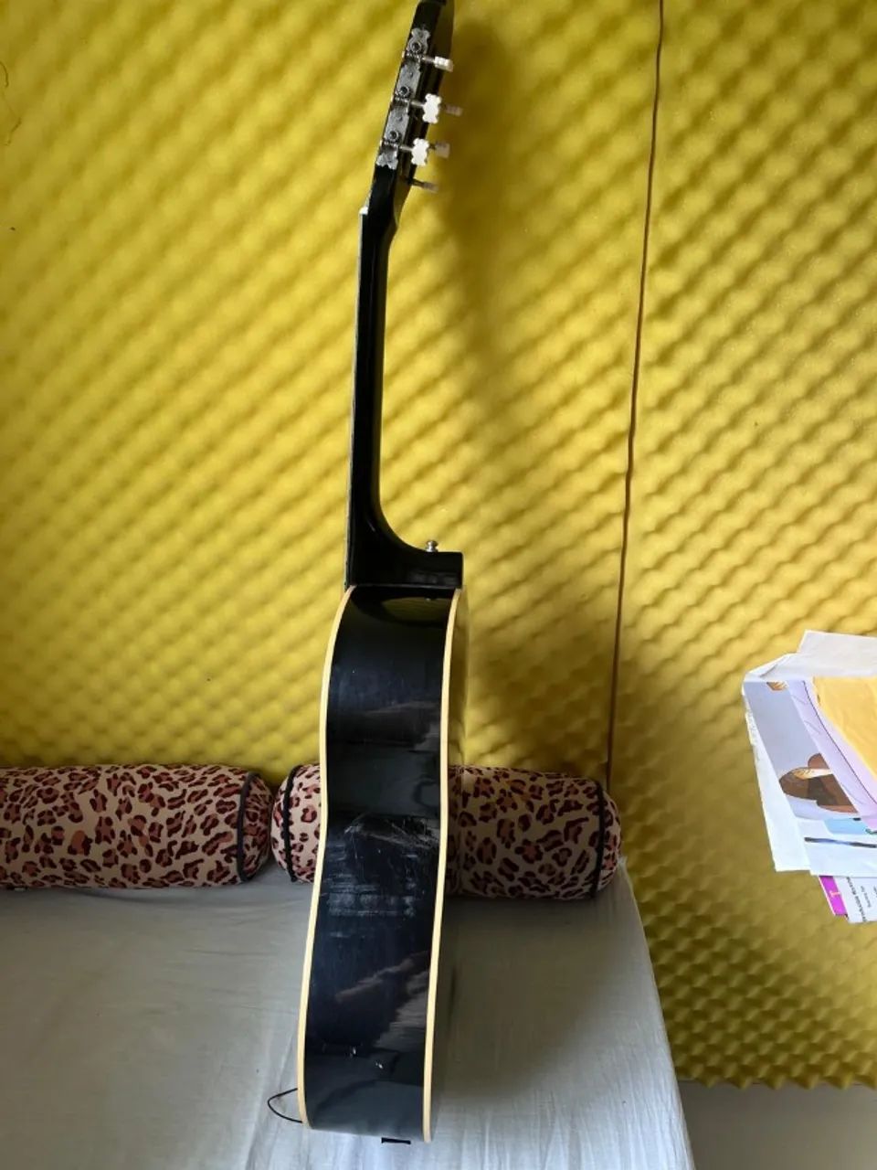 Violão Giannini Iniciante com Captador mod. GCX-15BK - Foto 3