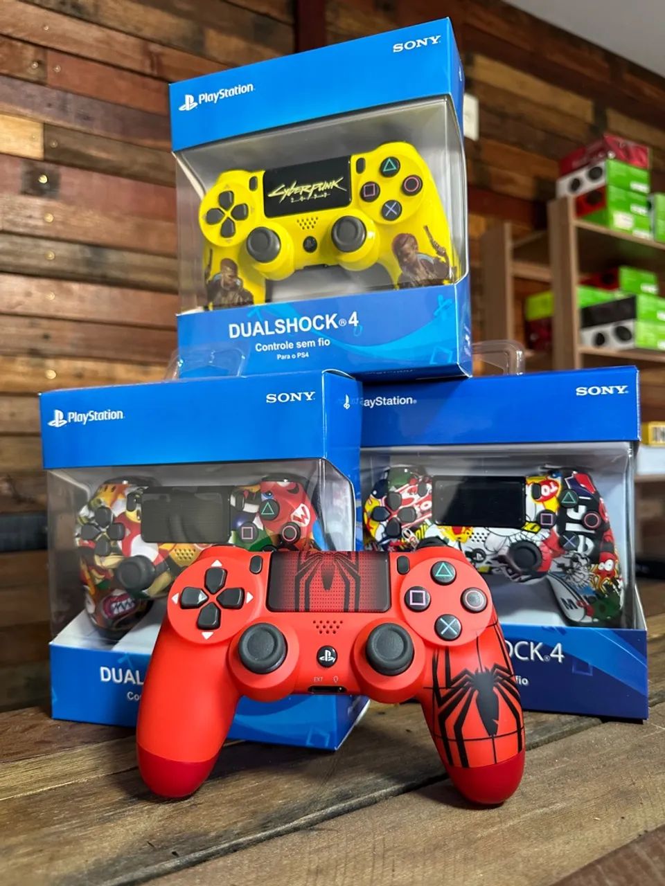 Controle PS4 TV PC DualShock 4 Playstation - ENTREGAMOS COM GARANTIA 