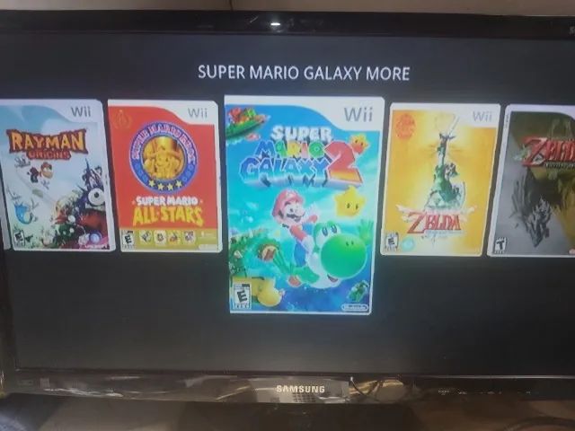 Nintendo Wii + adaptador  HDMI Com cartão SD 30GB com alguns jogos 