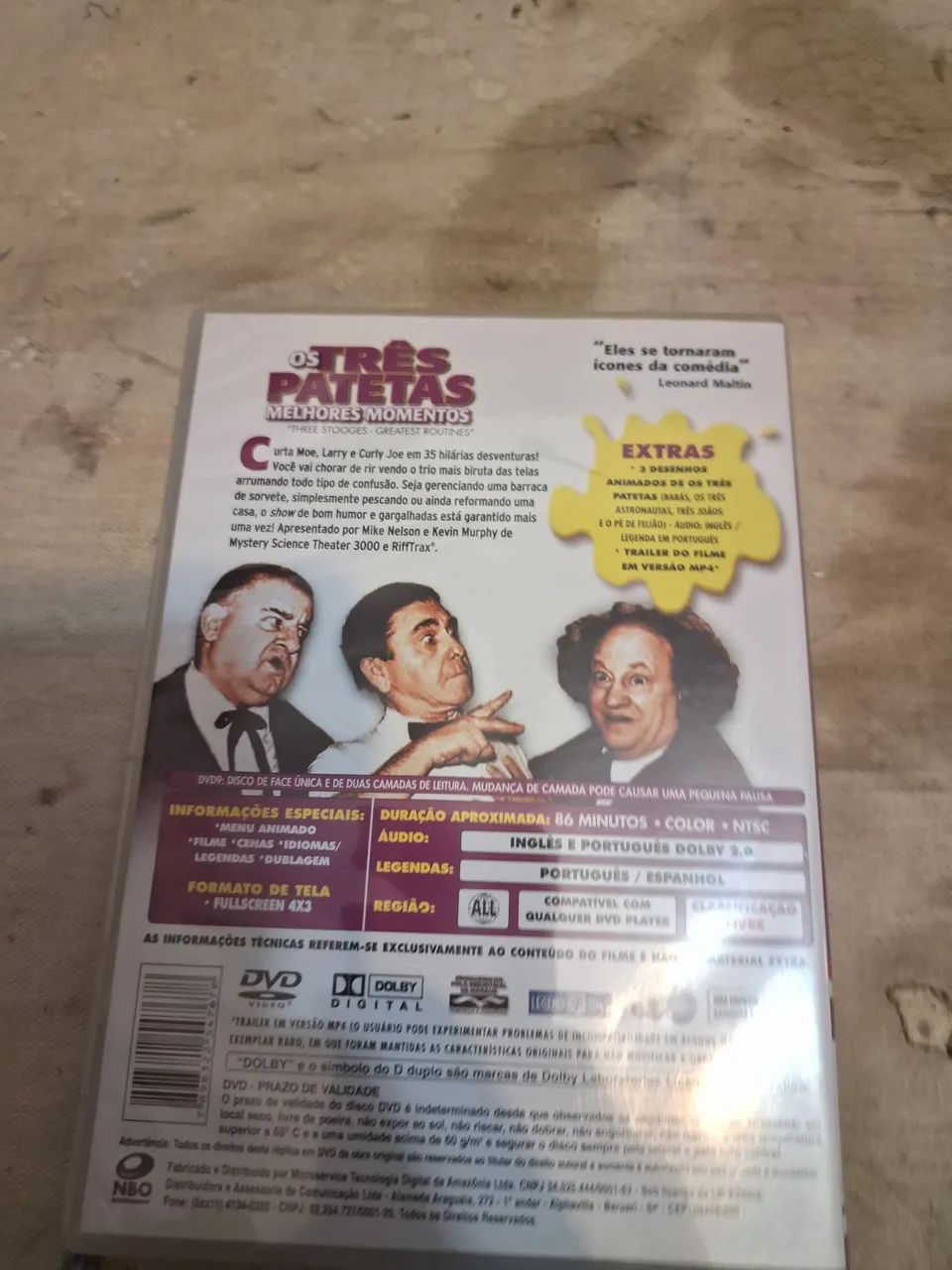 Dvd os 3 patetas  - Foto 2