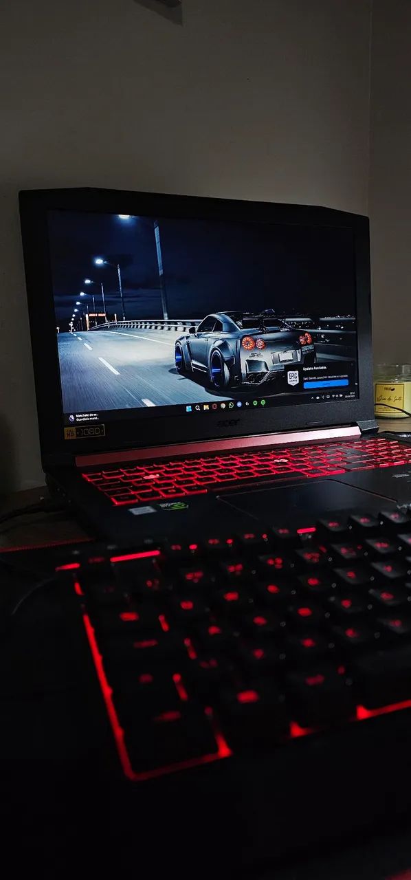 NOTEBOOK GAMER ACER NITRO 5 COM 16GB RAM E 512 SSD - Foto 2