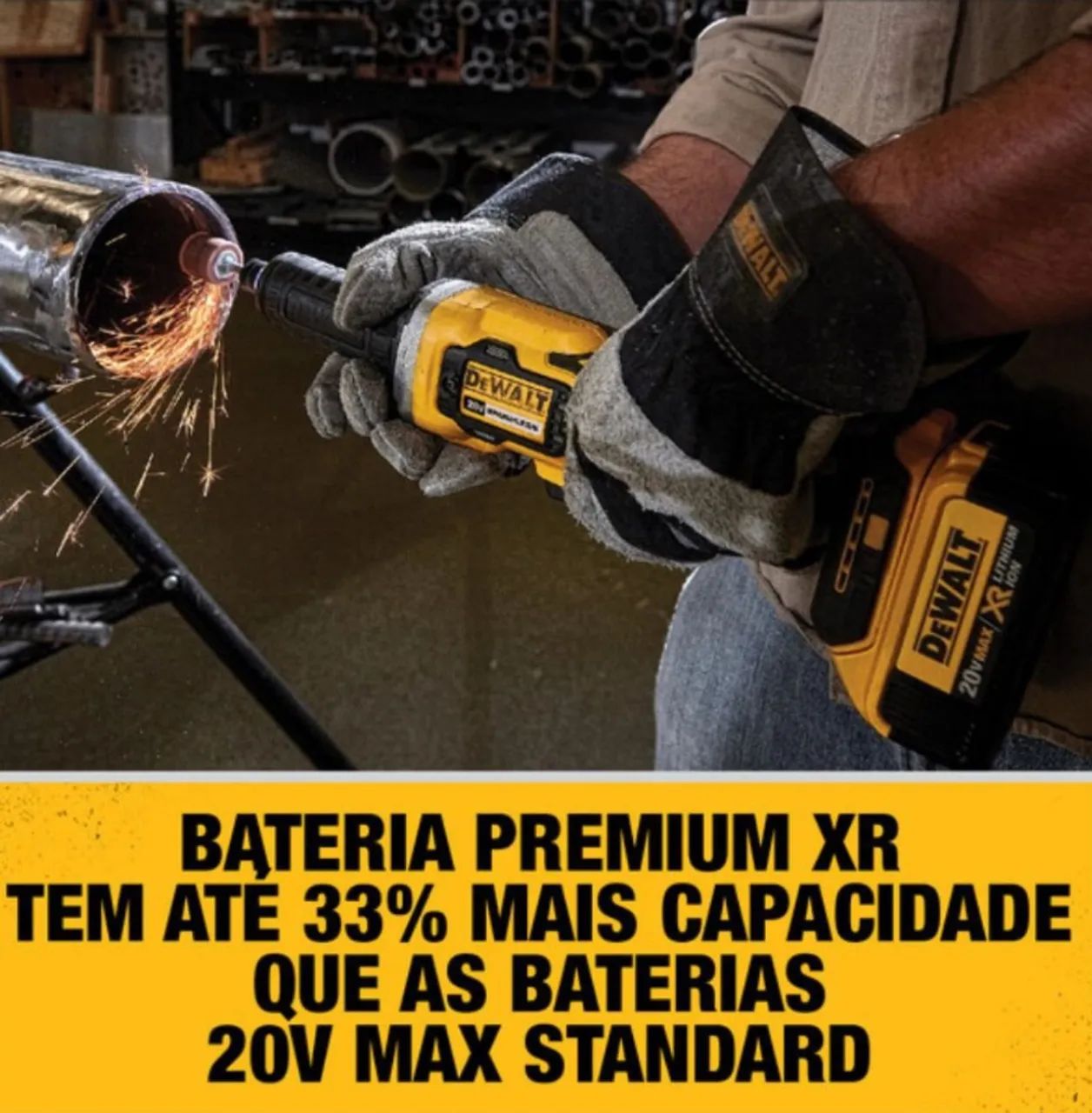 Bateria Dewalt 20V Max XR - 4.0Ah - Foto 4