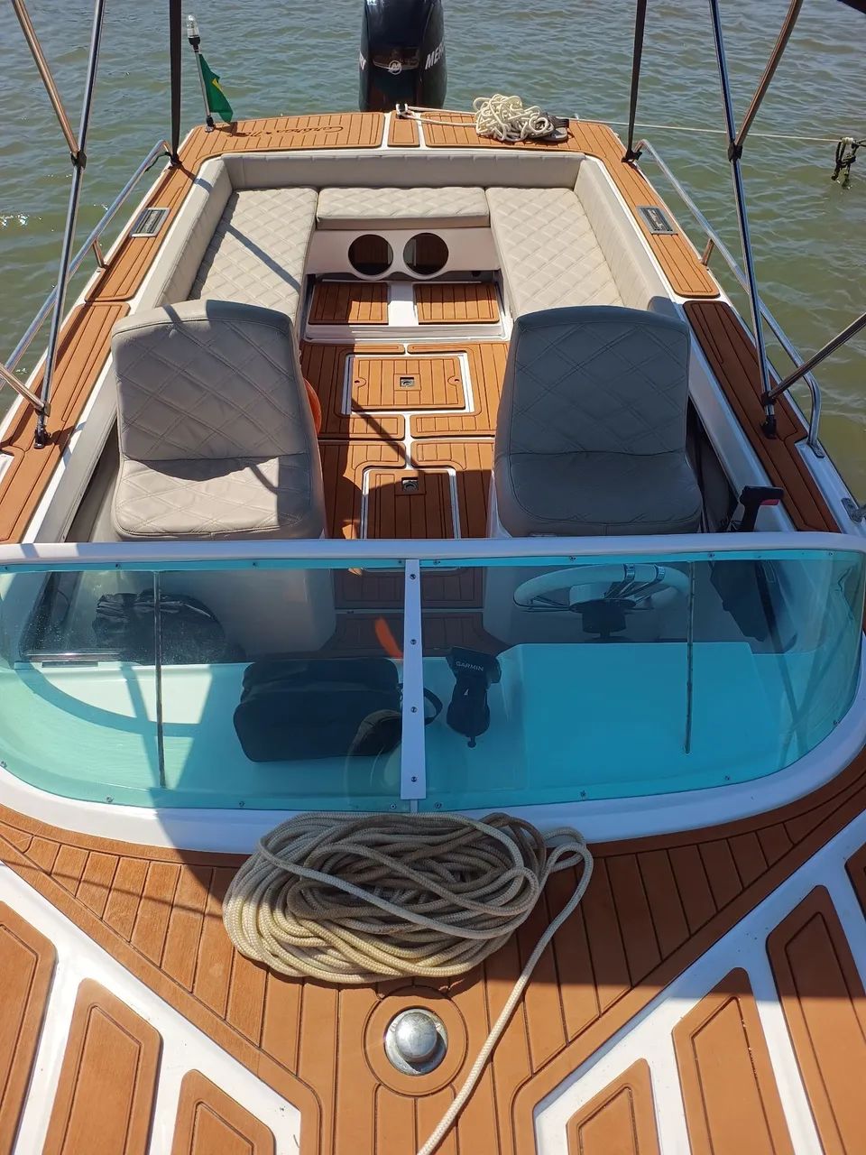 Lancha Carbras Mar 18 pés  - Foto 5