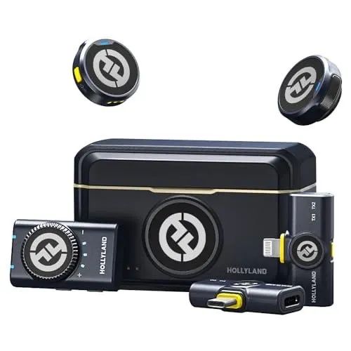 Microfone Lapela Hollyland Lark M2 LACRADO