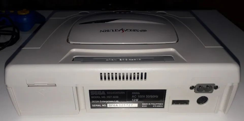 Sega Saturno raro Made in Phillipinas - Excelente estado com Pseudo Kai - Foto 2