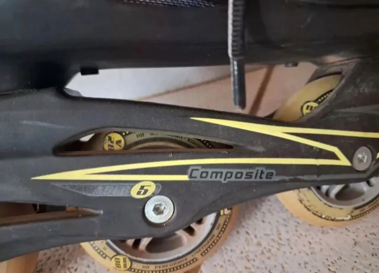 Patins fila tamanho 43 desapegando  - Foto 3