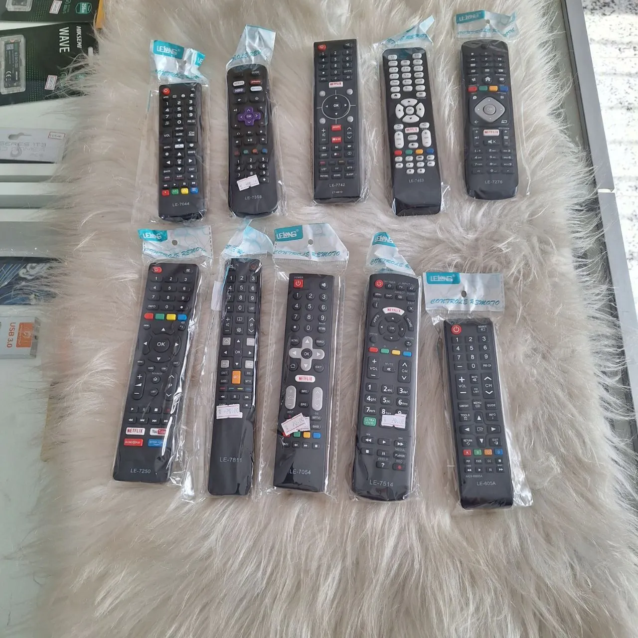 Controle de tv - consulte seu modelo