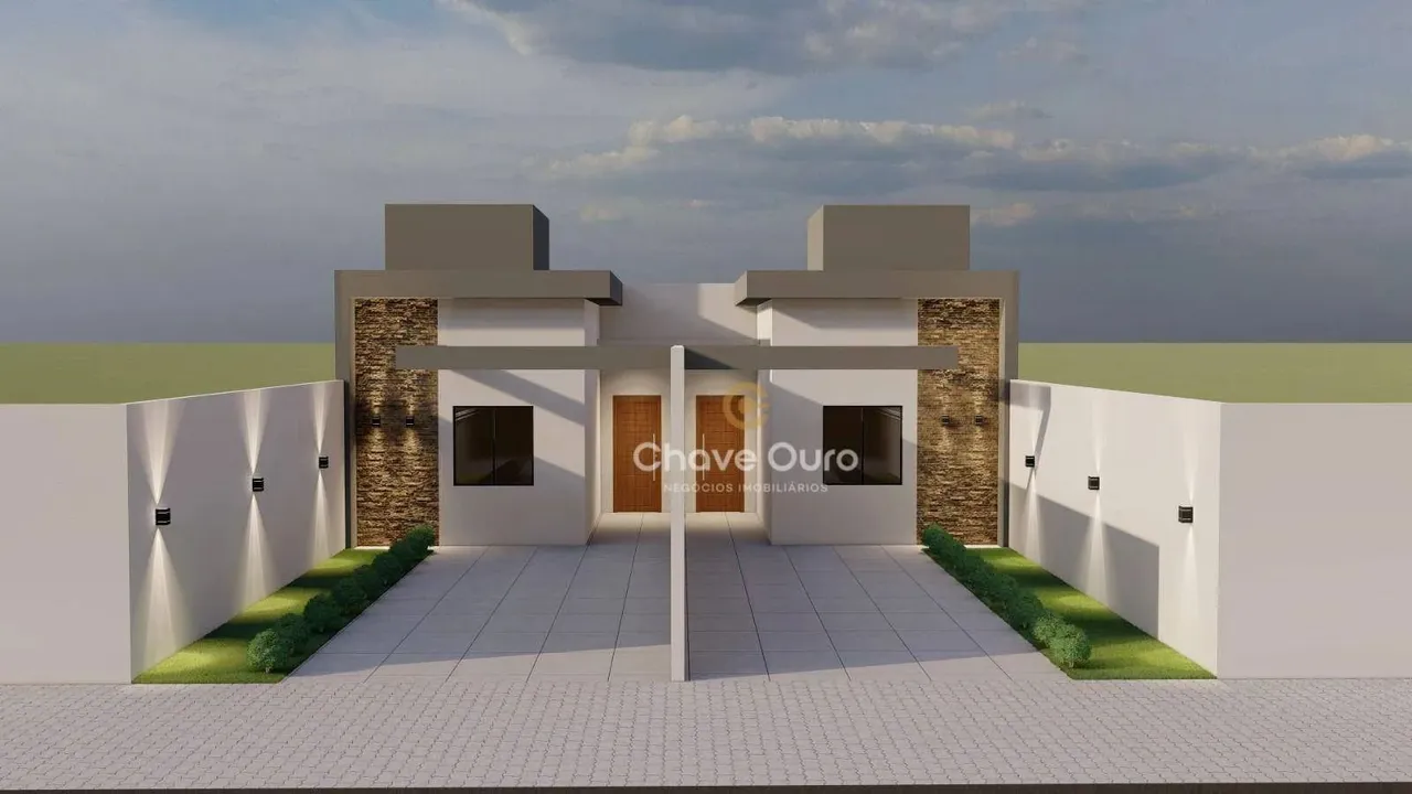 Casa com 2 dormitórios à venda, 55 m² por R$ 325.000,00 - Jardim Coopagro - Toledo/PR