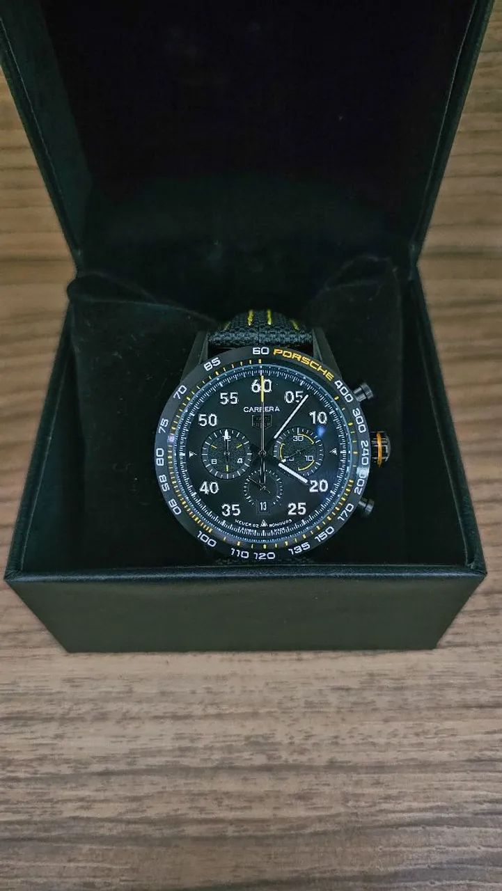 Relógio Tag Porsche Carrera - NOVO