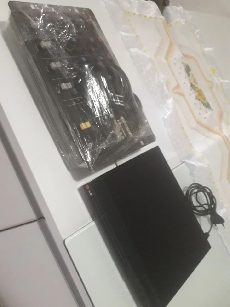 Mesa de som mais dvd