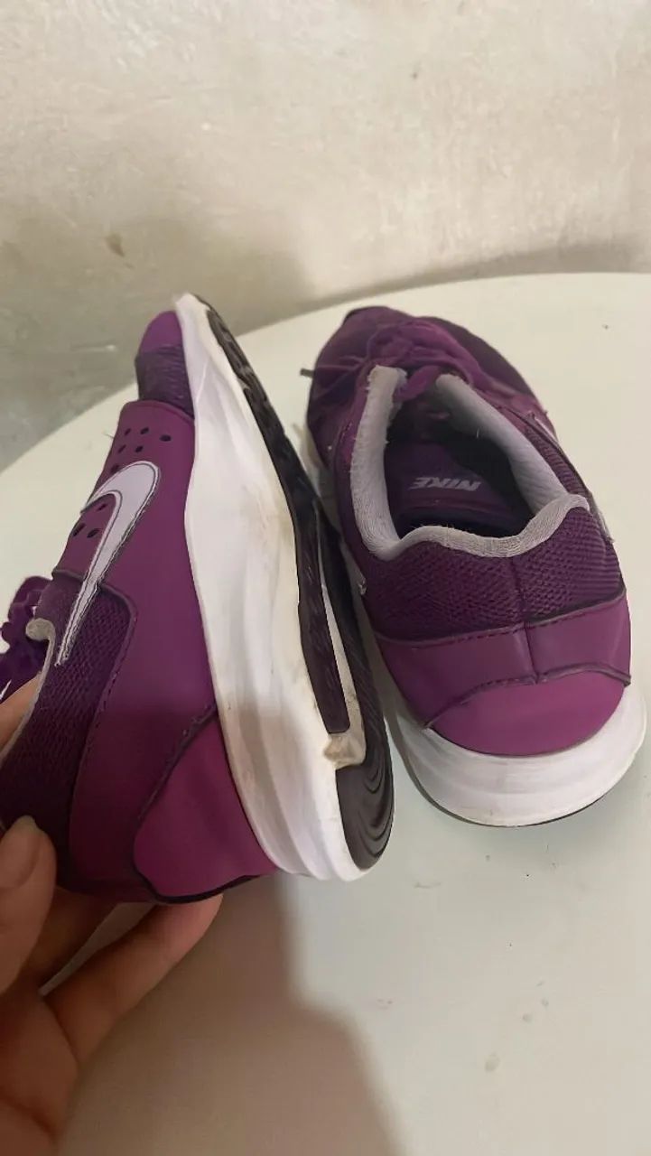 Tênis Nike Infantil - Roxo- 35 - Foto 3