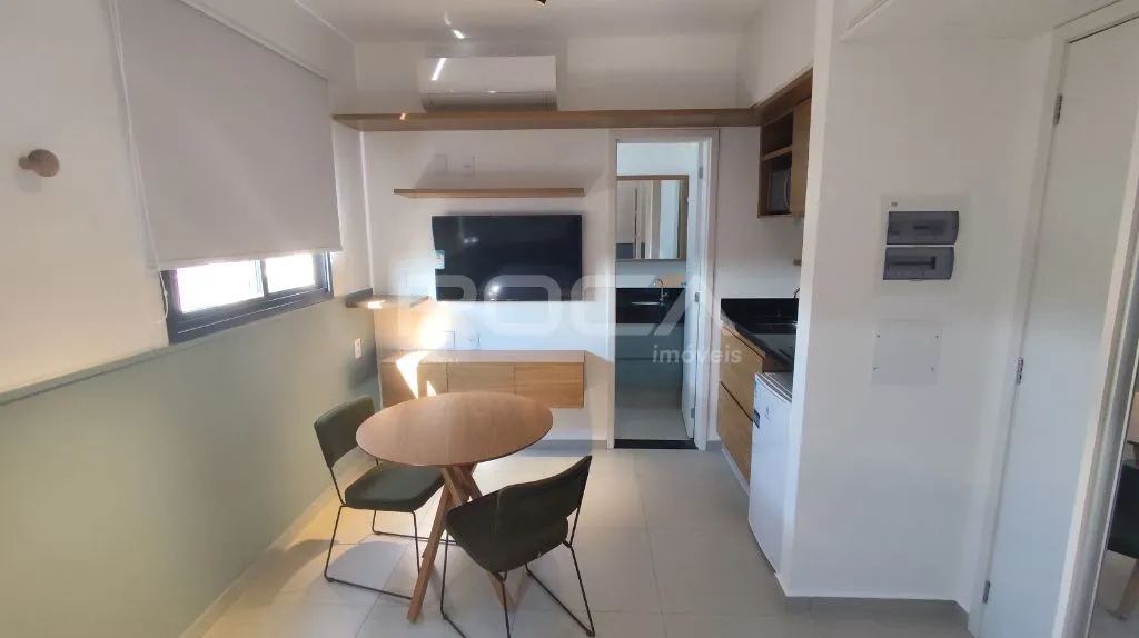 Studio mobiliado à venda e locação em São Carlos