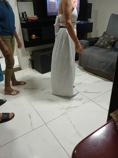 Vestido Branco Longo - Foto 2