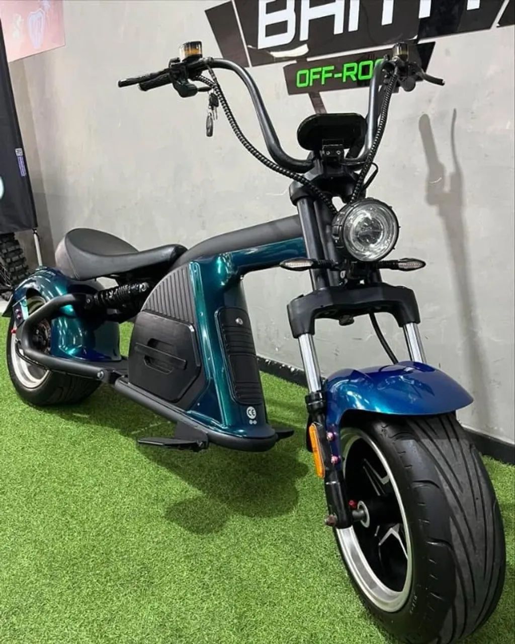 Scooter elétrica 3000w 30ah, chega a 70km/h e faz até 60km com uma carga. - Foto 5