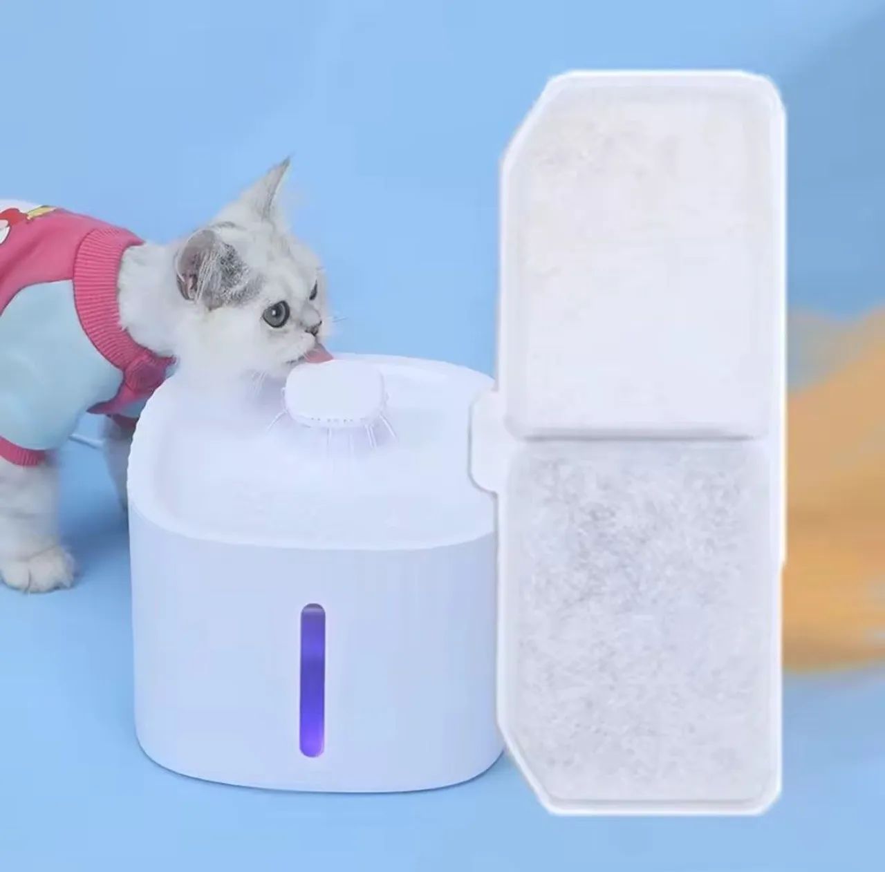 Bebedouro Automático para Gatos com Filtro