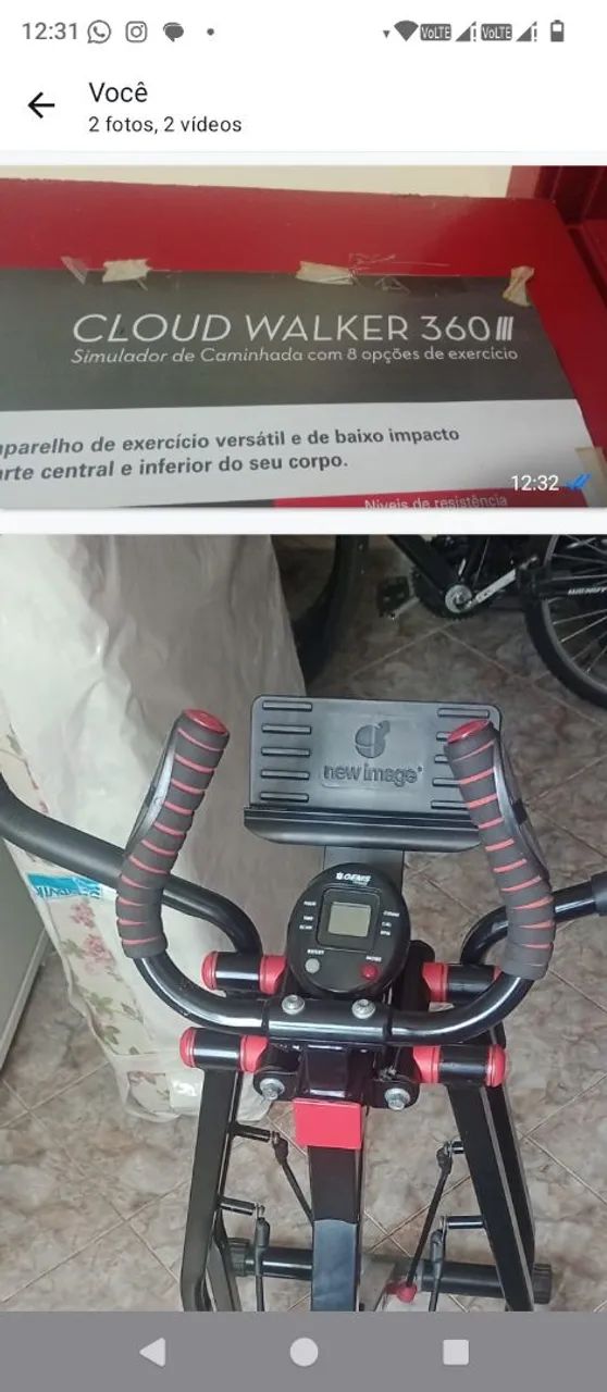 Aparelho para vários tipos de exercícios em casa!