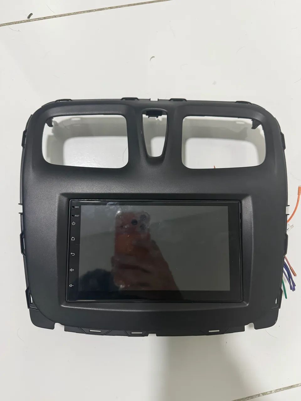 Multimídia CarPlay renault sandero completo plugplay - Foto 4