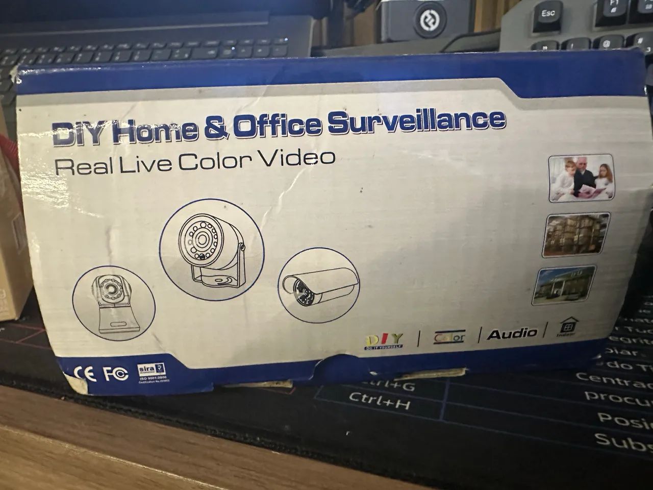 Vendo Mini Câmera de Vigilância Sem Fio com Microfone - Nova (Caixa Aberta)  - Foto 3