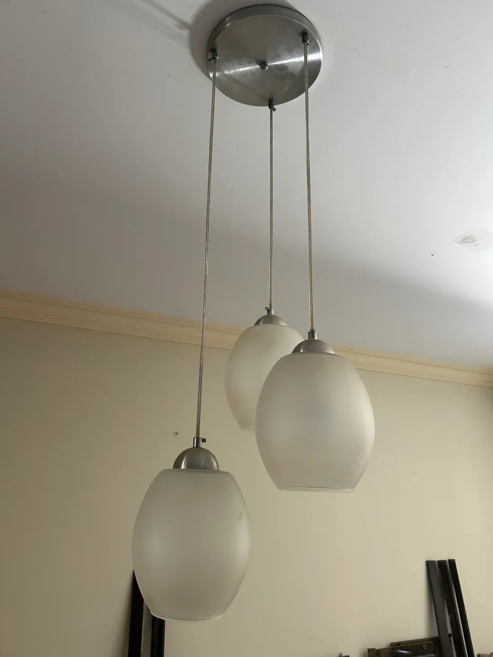Lustre com 3 pendentes 