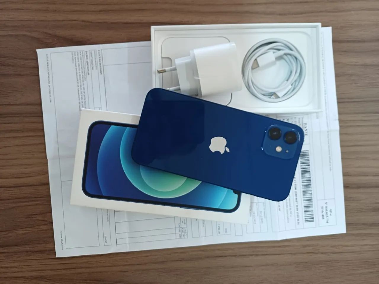 iPhone 12 64GB Azul - Seminovo - Foto 2