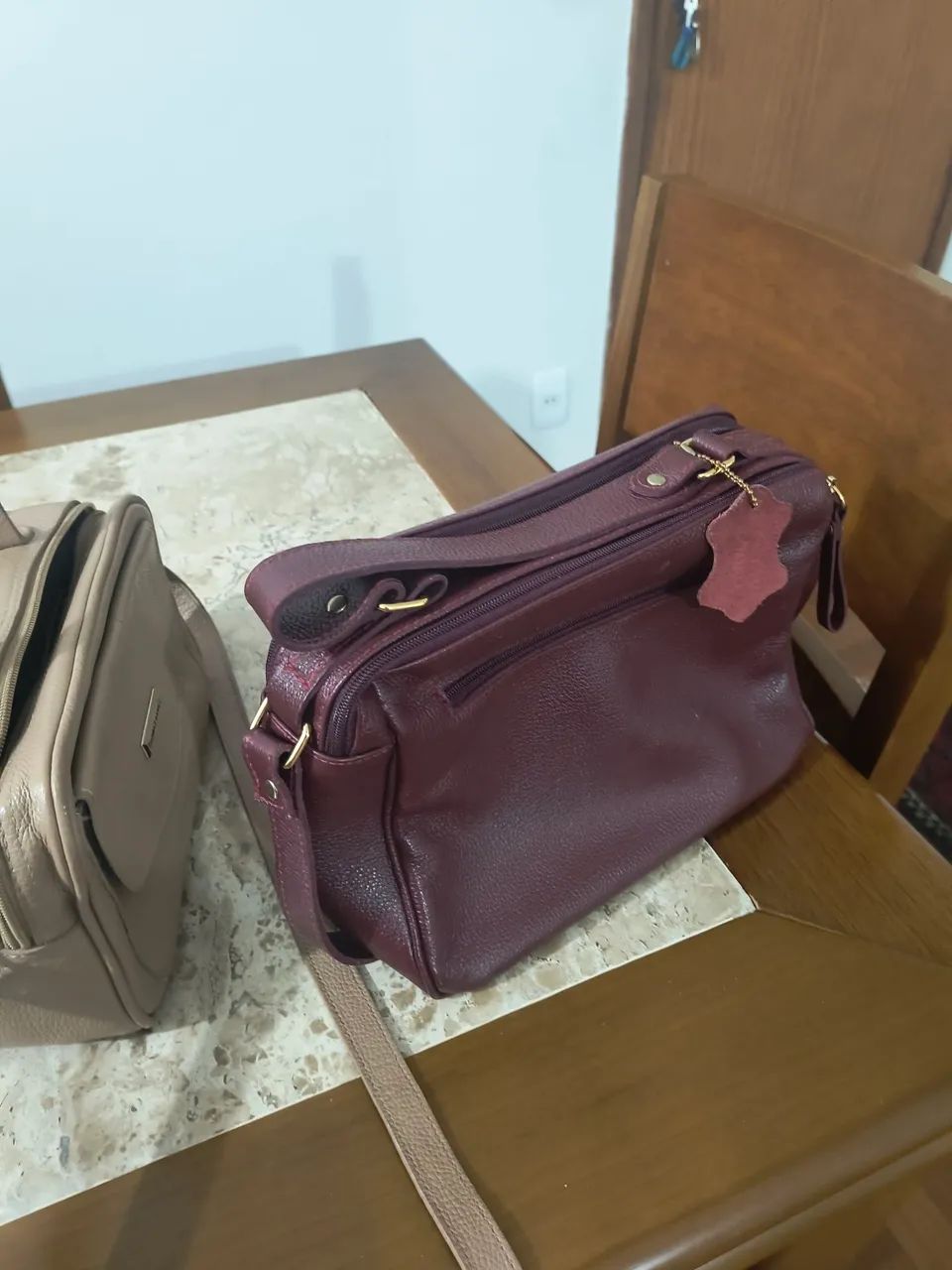 Bolsa de couro Thomas rabelo  - Foto 4