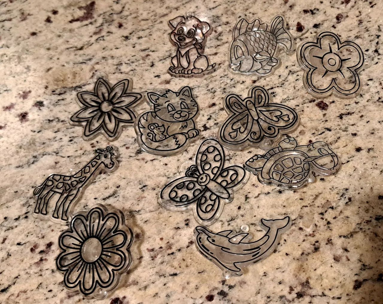 Carimbo de acrílico (infantil)