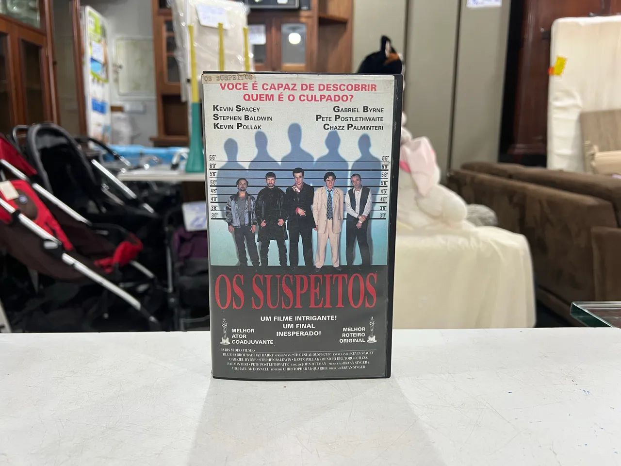 Fita VHS Os Suspeitos 