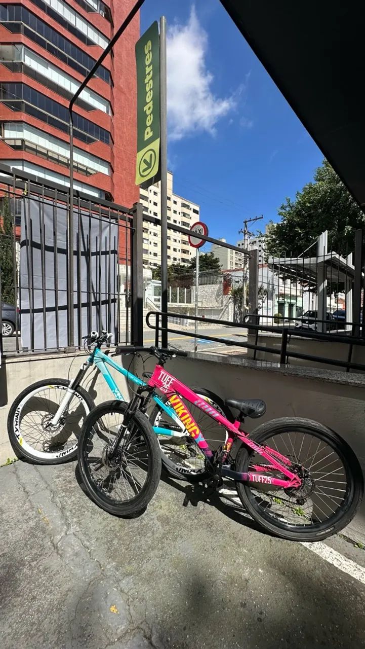 Bicicleta Viking Rosa - Tuff 25  - Foto 3