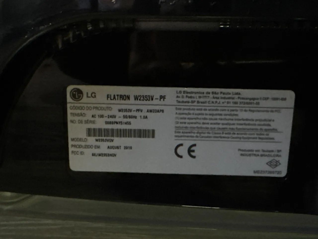 Monitor LG flatron w2353v - Foto 3