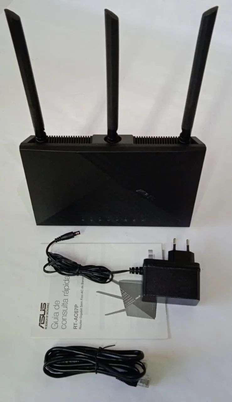 Roteador Asus RT-AC67P  AC 1900 Dual Band