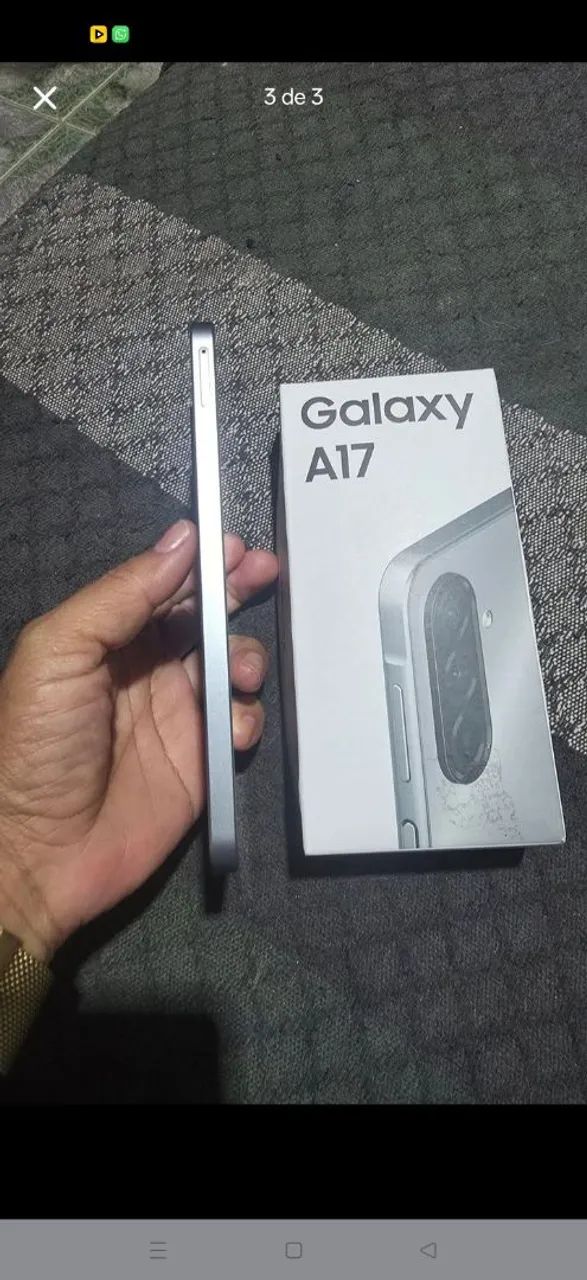 A17 novinho 256 GB memória 