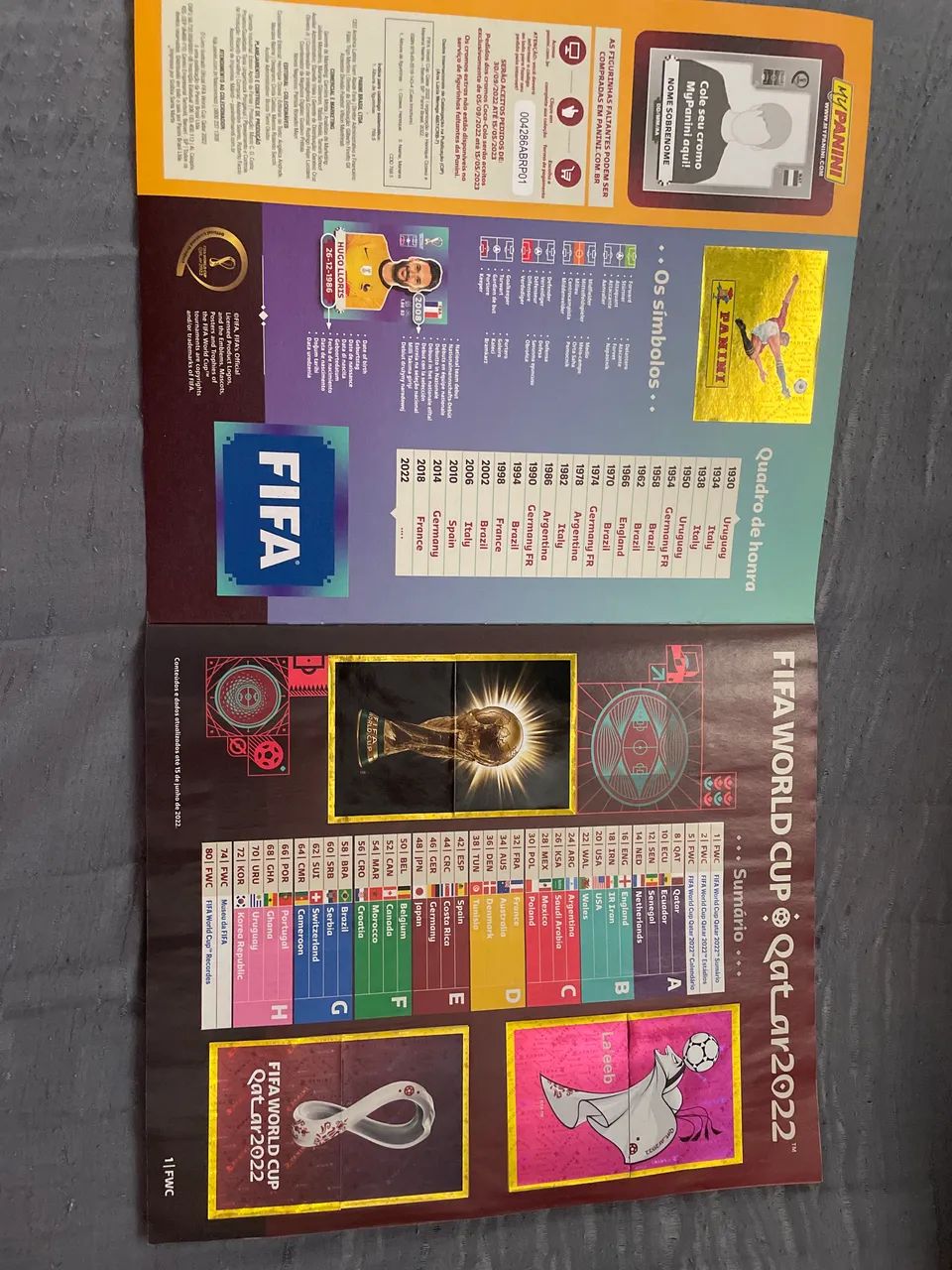 Álbum copa de 2022 completo  - Foto 2