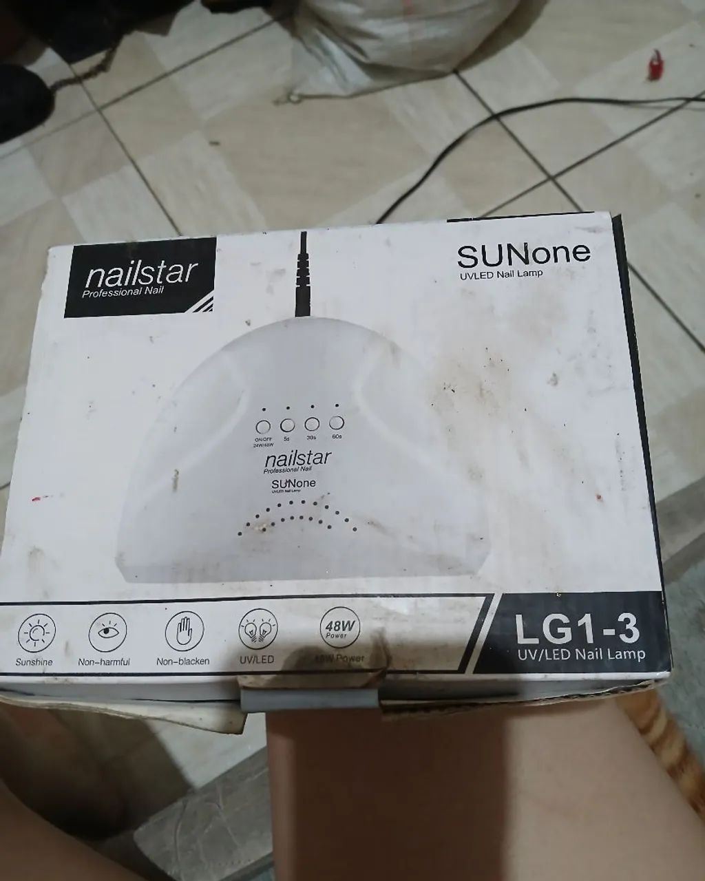 cabine SUNone UV/LED de 48W (como o modelo da Nailstar 