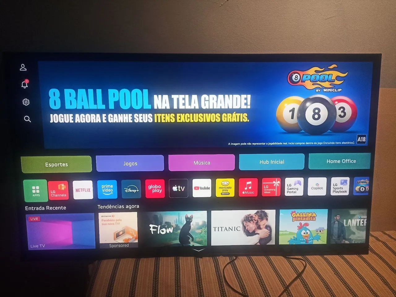  TV LG 55 polegadas Smart 4K 