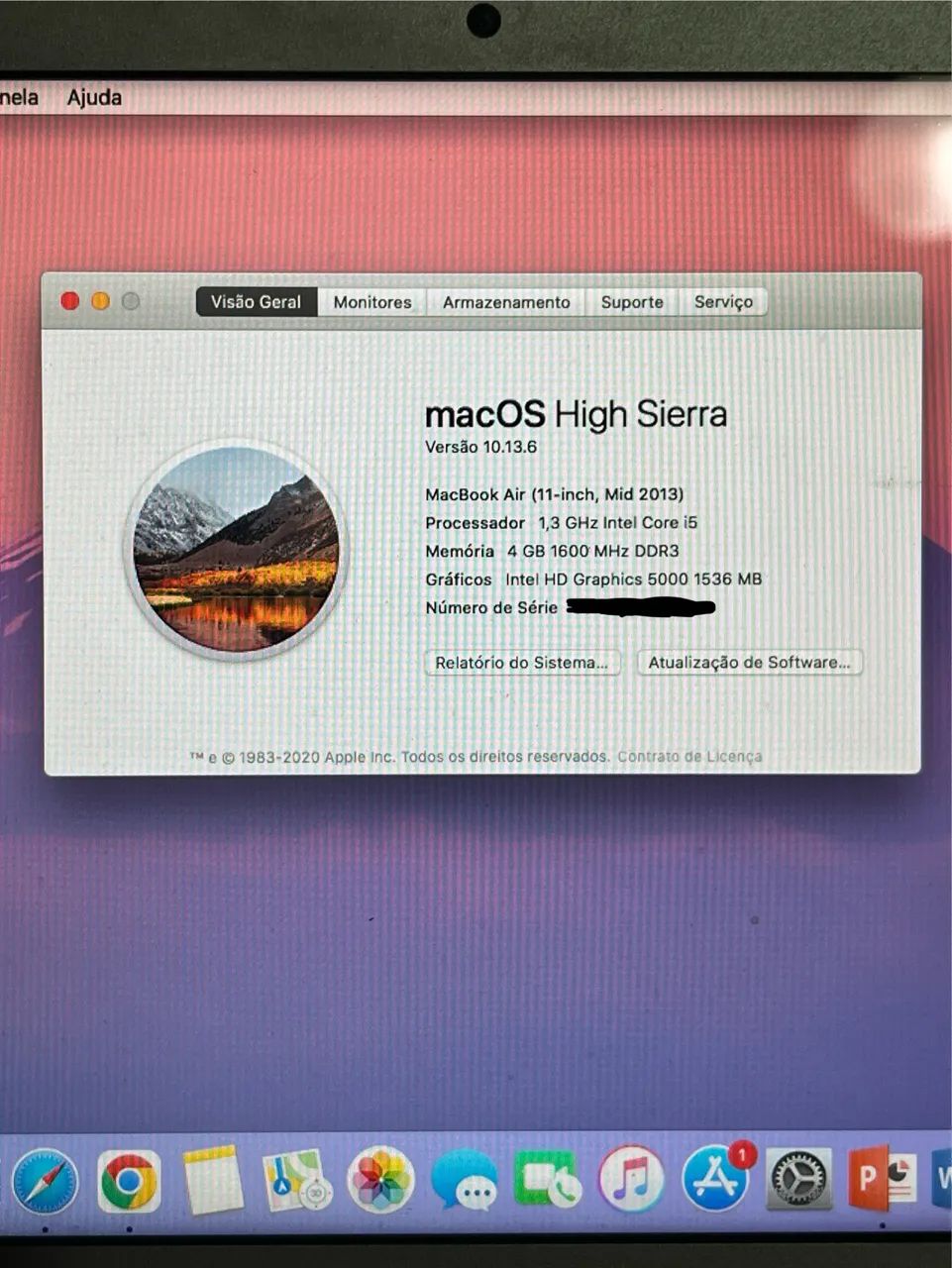 MacBook Air 11 polegadas (2013) - Detalhe no Wi-Fi - Leia a Descrição - Foto 2