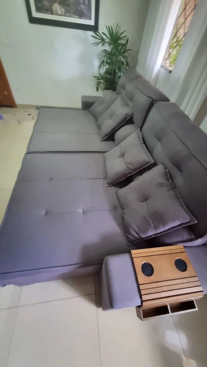 Sofá retrátil e reclinávei  - Foto 4