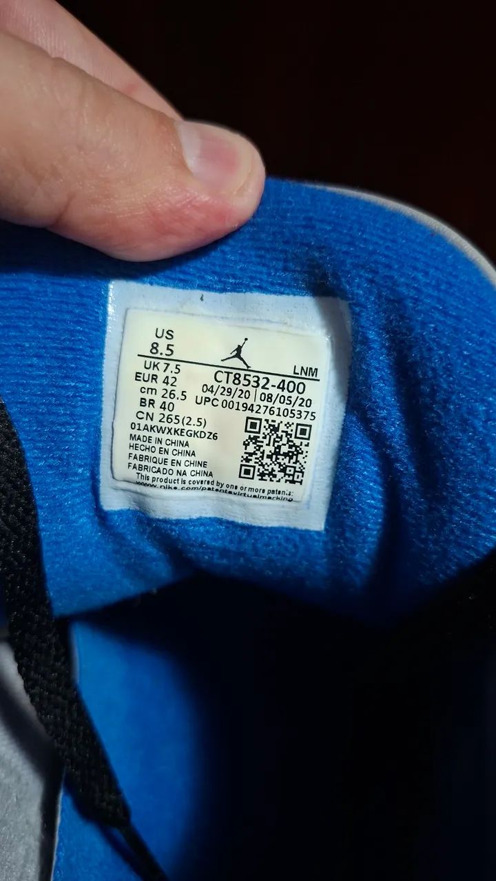 Air Jordan 3 Blue Cement - Foto 4