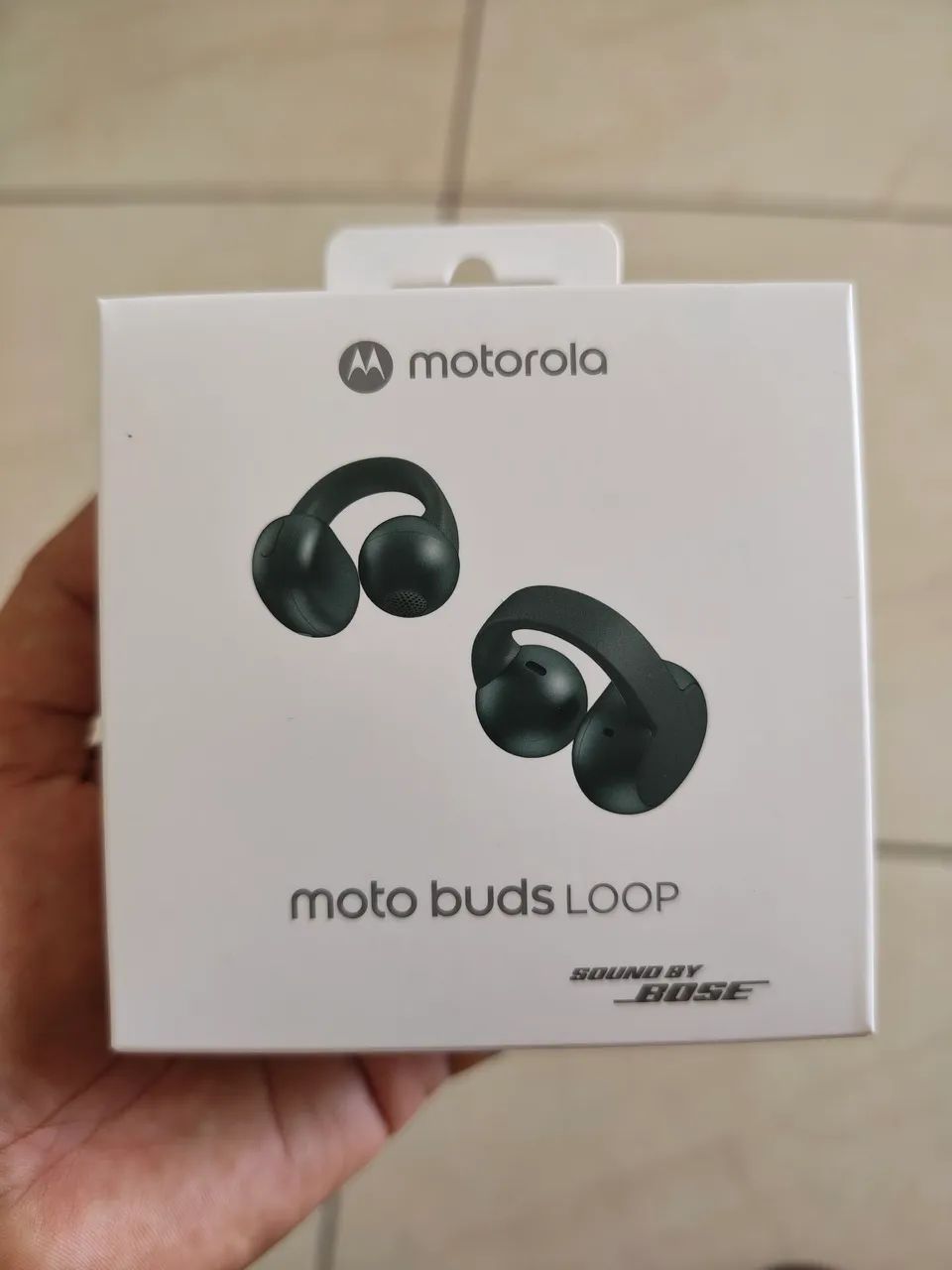 Fone Moto buds loop novo. Na caixa.