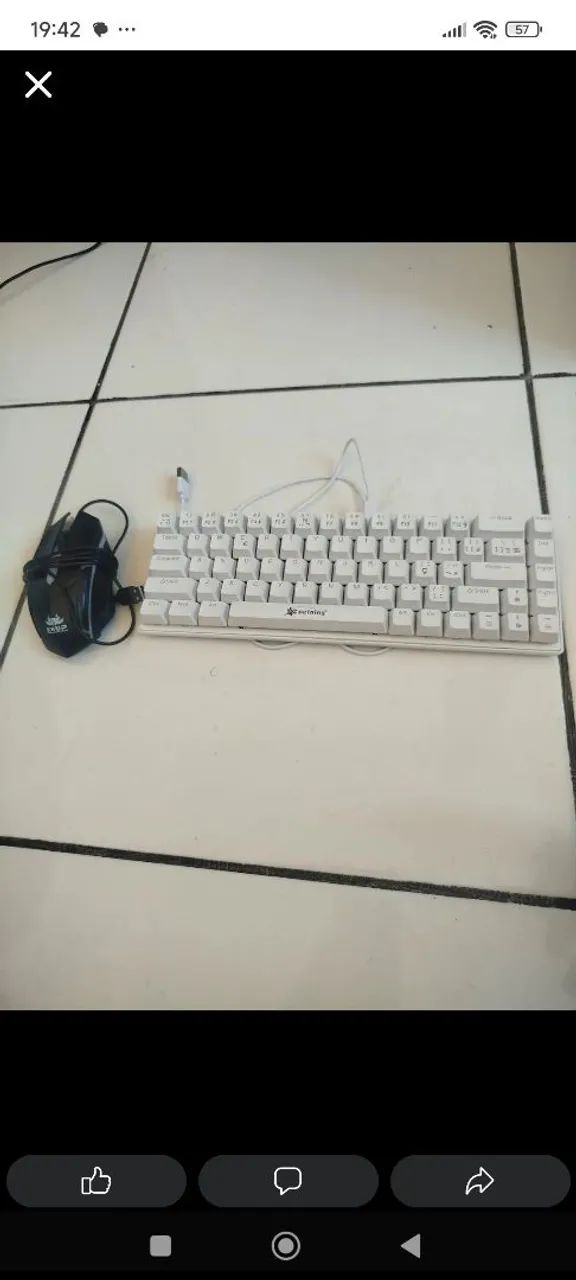 Teclado e mouse  - Foto 2