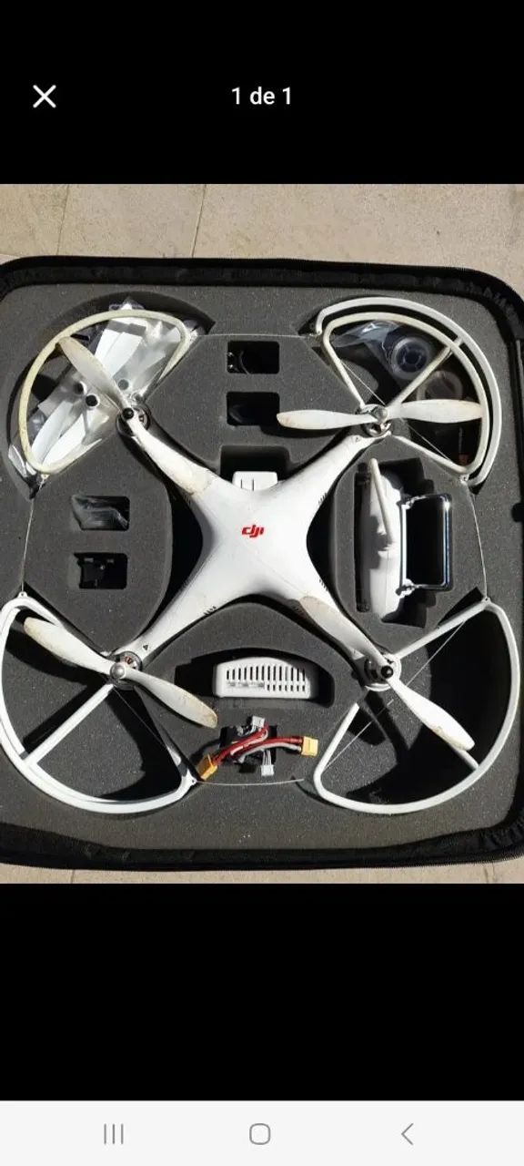 Vendo Drone DJL completo semi-novo 