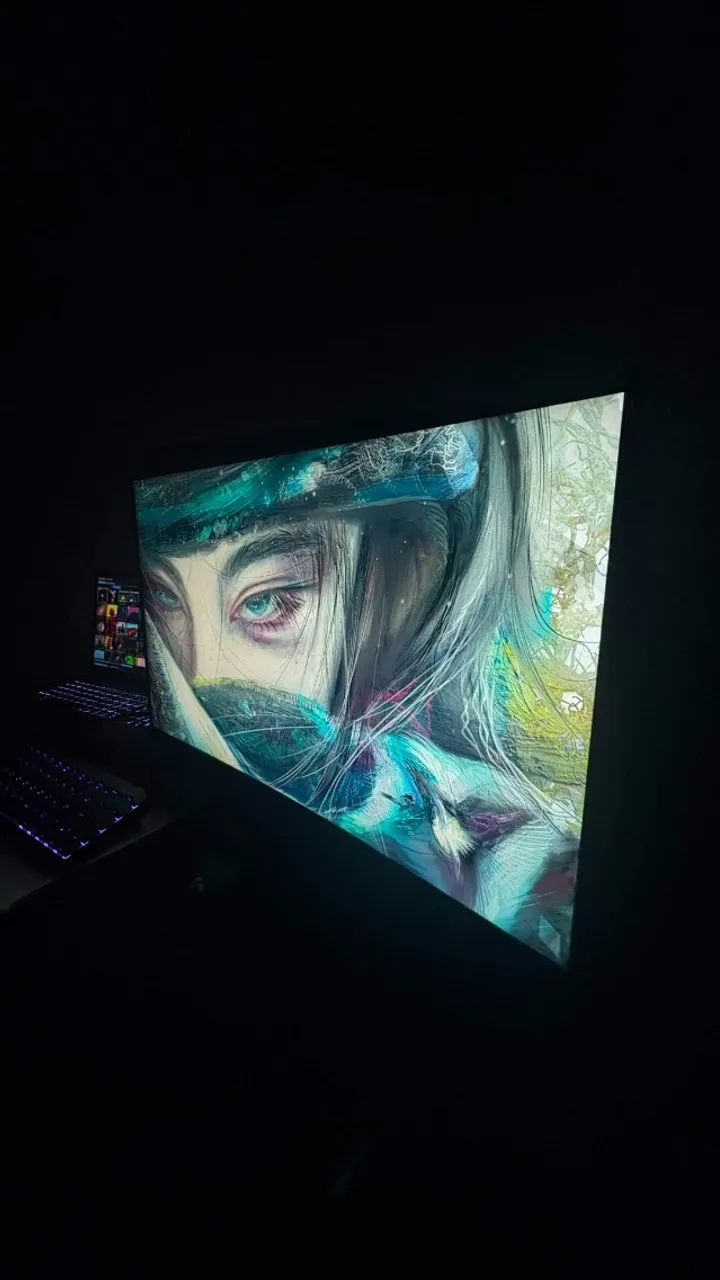 Monitor Curvo 23.8" Full HD 75Hz Brazil PC - Acompanha Cabos HDMI e Força - Foto 2