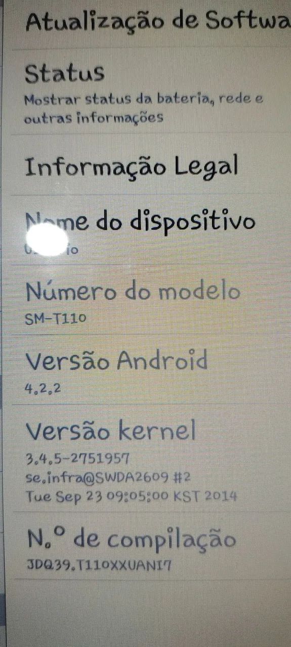 Tablet Samsung SM T110 - Foto 3