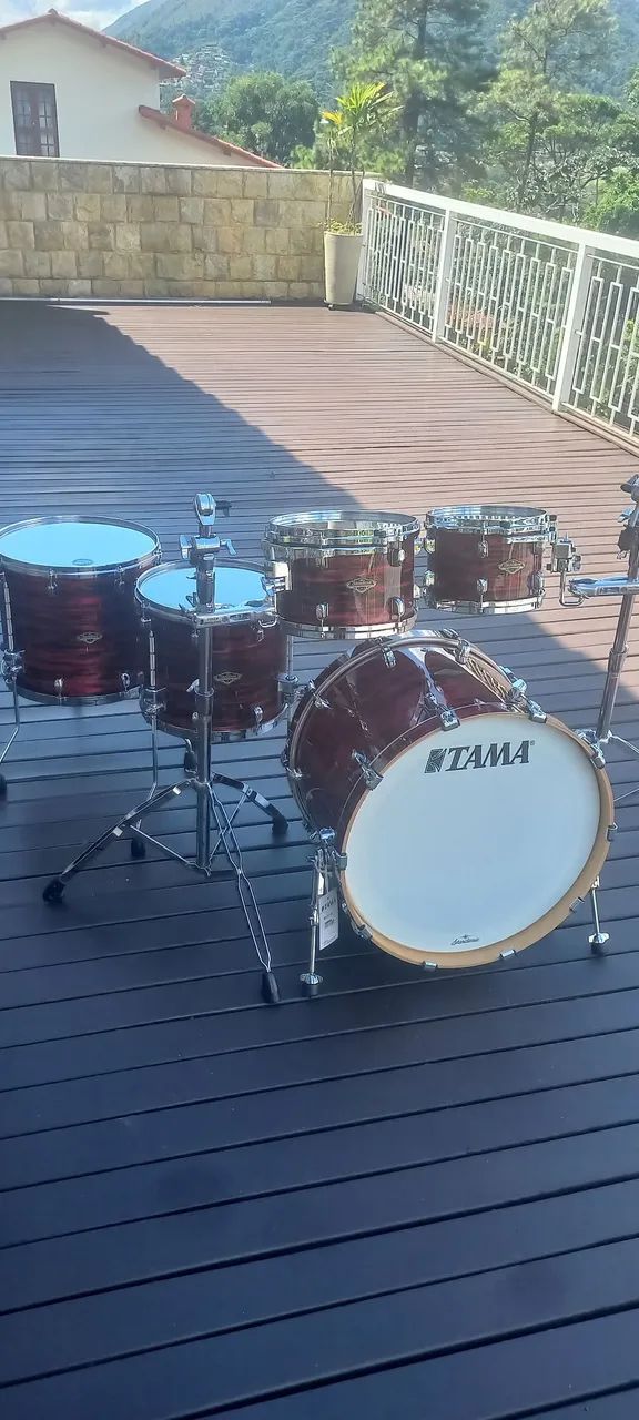 Bateria Tama Starclassic Walnut - Foto 2