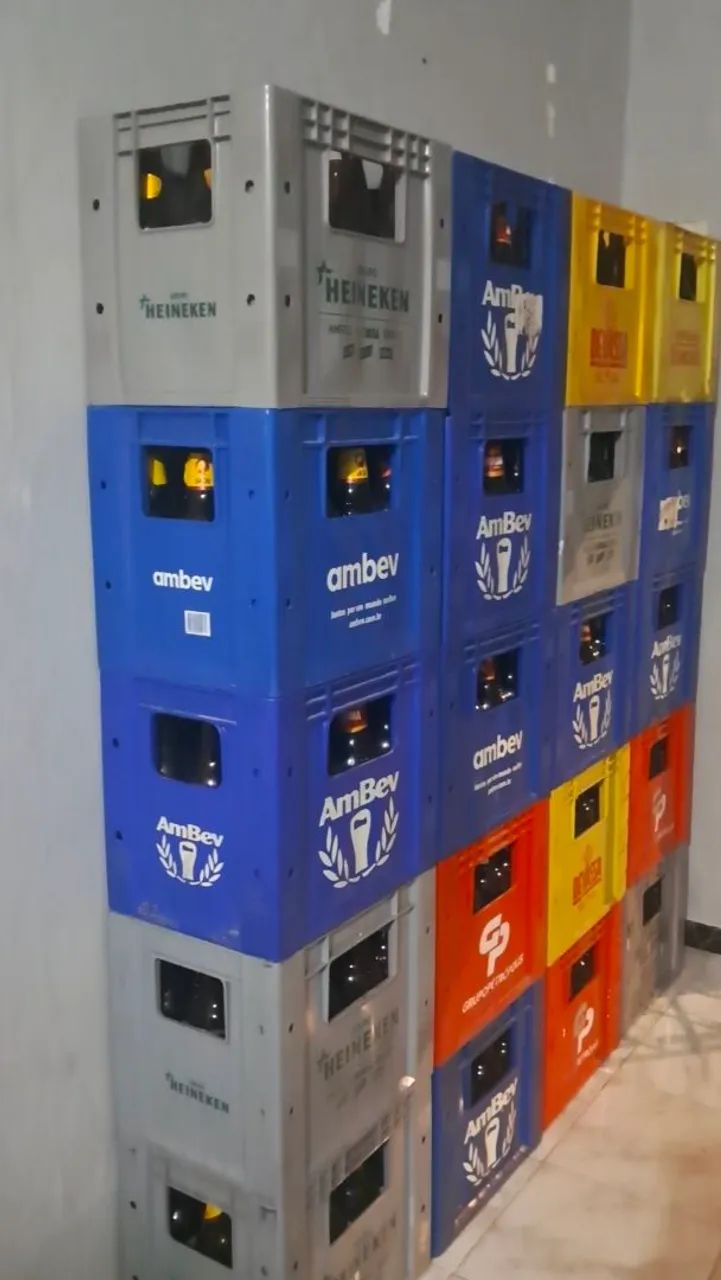 Engradados de litrao e 600ml completos 