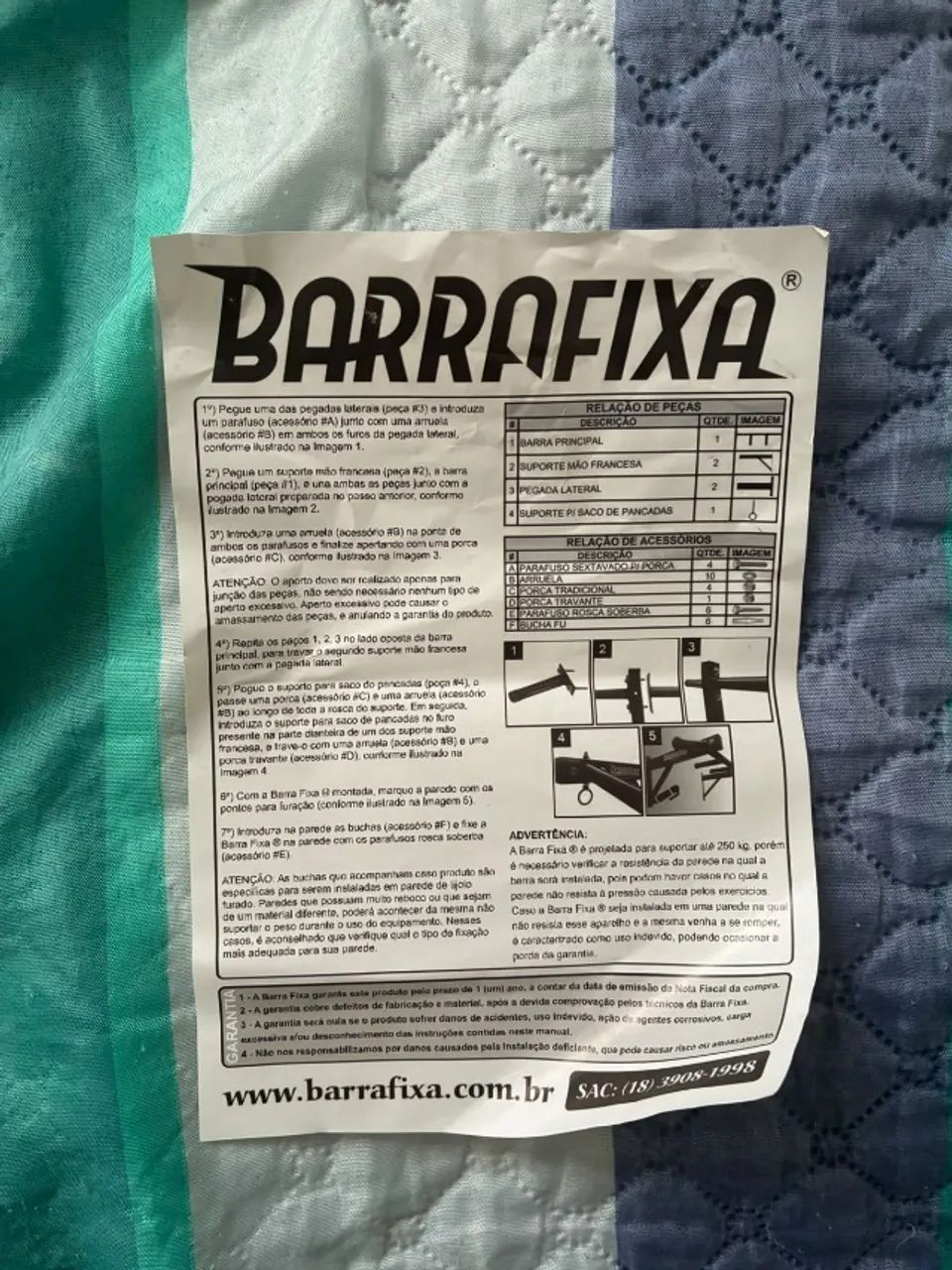 Barra fixa nova - Foto 3