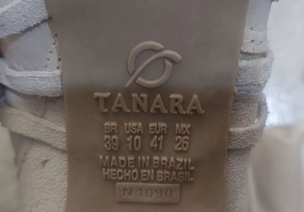 Bota de Couro e Camurça Cano Longo - Nº 39 - Foto 4