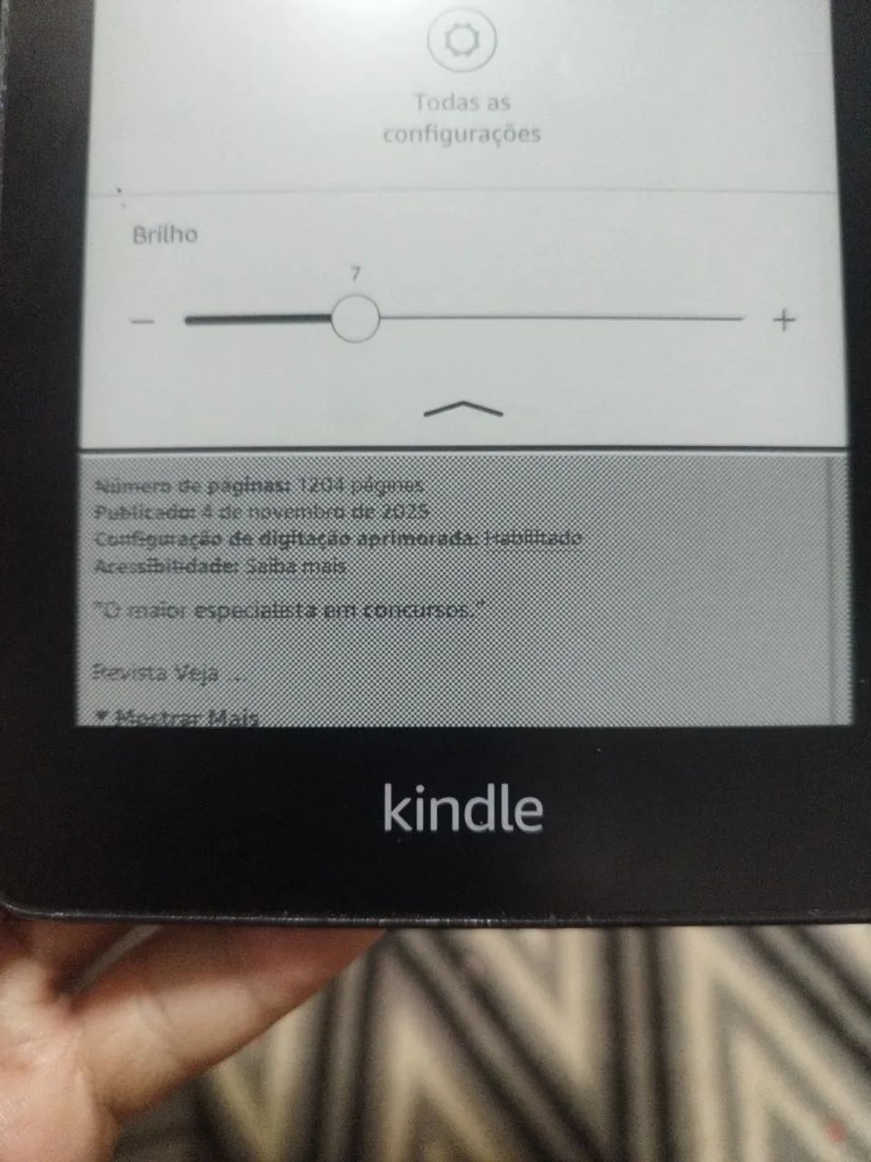 Amazon Kindle 7 geração paperwhite  - Foto 5
