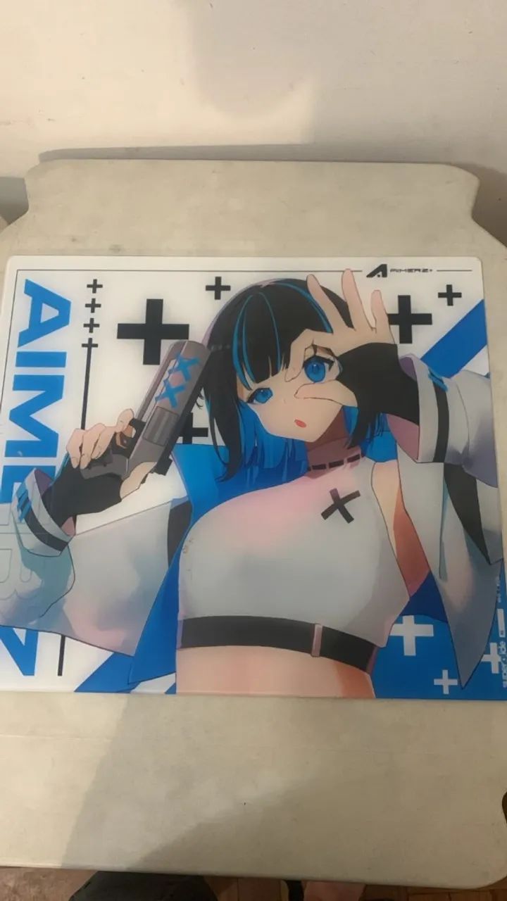 Mousepad de vidro superglide aimerz x pulsar edition - Periféricos