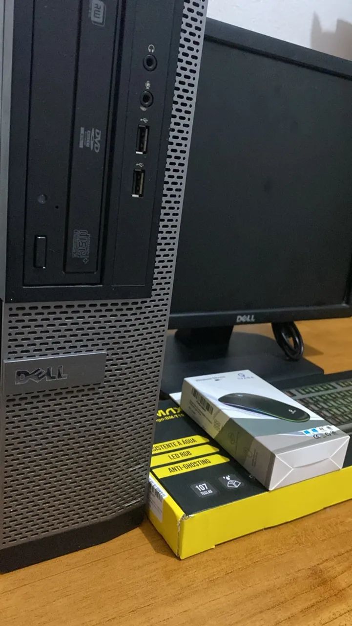 Computador completo Dell Core i3 6GB RAM HD 500 Mouse e Teclado Gamer - Foto 2